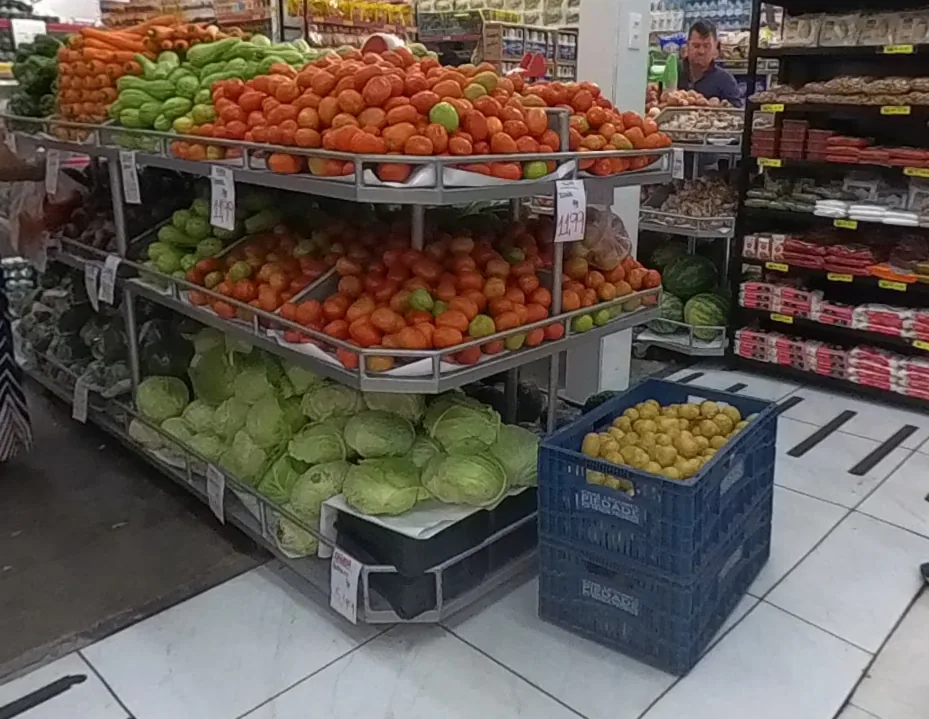 Banca de hortifruti do Nosso Vizinho