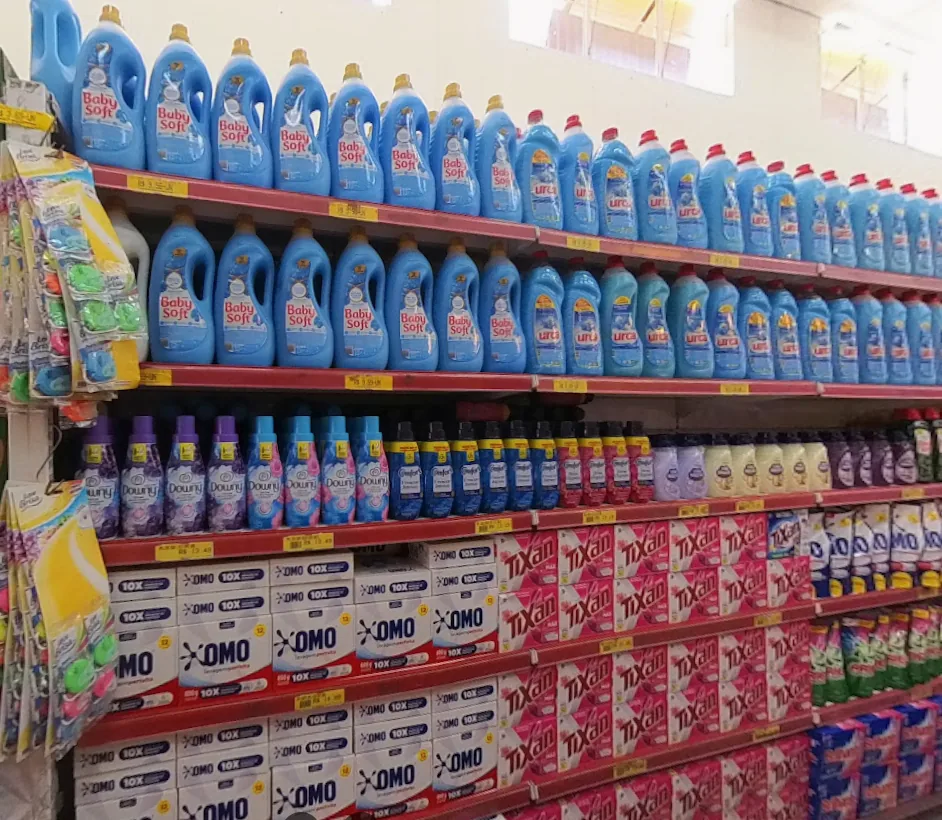 Produtos de higiene e limpeza do Nosso Vizinho
